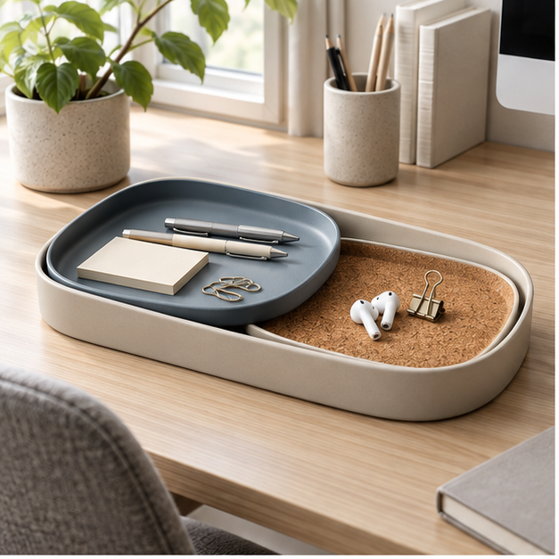 SlideNest Modular Desk Tray