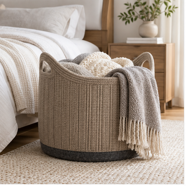 RollCove Blanket Basket