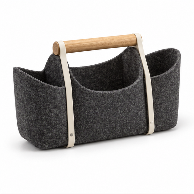 FoldPocket Felt Desk Caddy