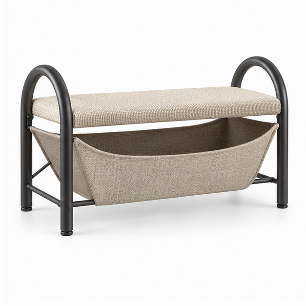 FoldHalo Storage Bench