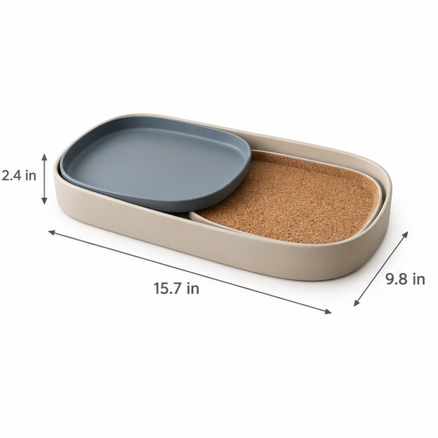 SlideNest Modular Desk Tray