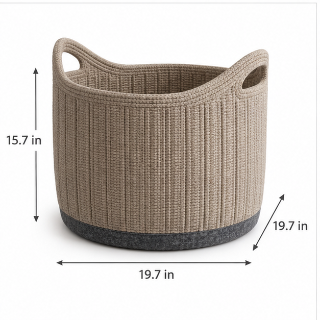 RollCove Blanket Basket